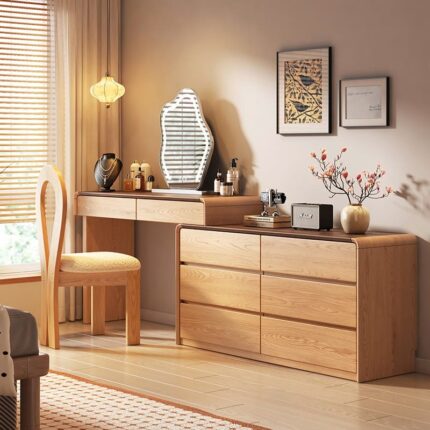 real wood vanity